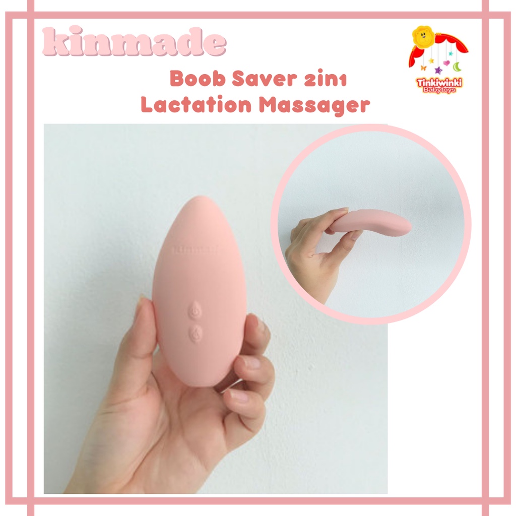 Kinmade Boob Saver 2in1 Lactation Massager | Alat Pijat Payudara