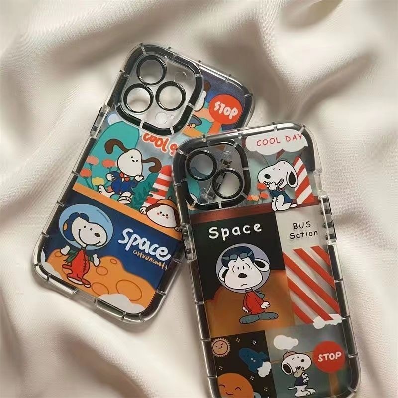 Case Desain Snoopy Dog Untuk IPhone 12 13 14 11 Pro Max X Xs Max Xr Pptrg