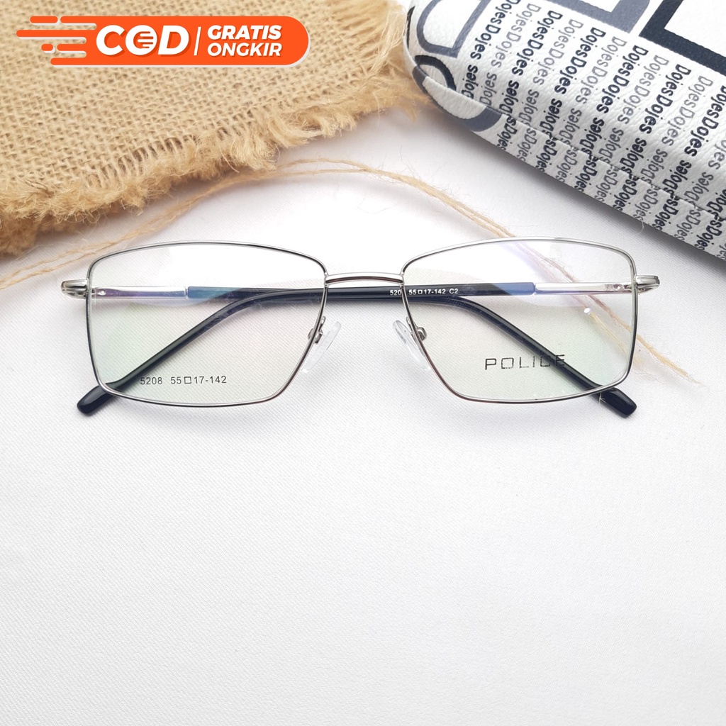 Kacamata Photocromic Anti Radiasi Minus Pria 5208