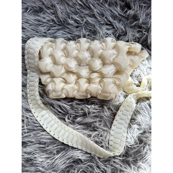 BYO Opera Bag - Ghost White PRELOVED