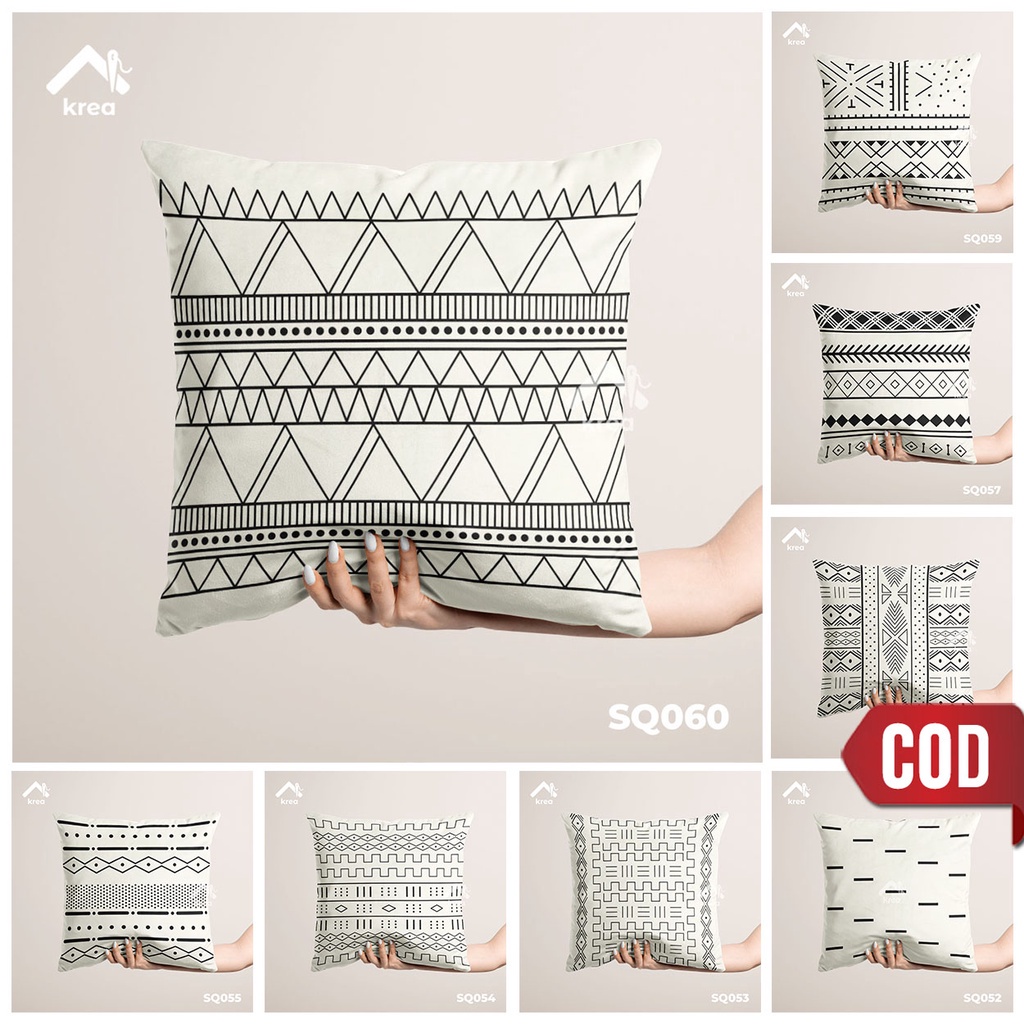 SARUNG BANTAL SOFA AESTHETICS UKURAN 40x40 SERIES C