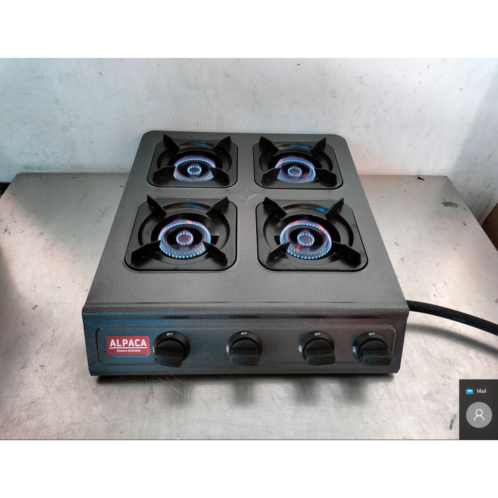 Kompor gas serabi/martabak mini 4 tungku