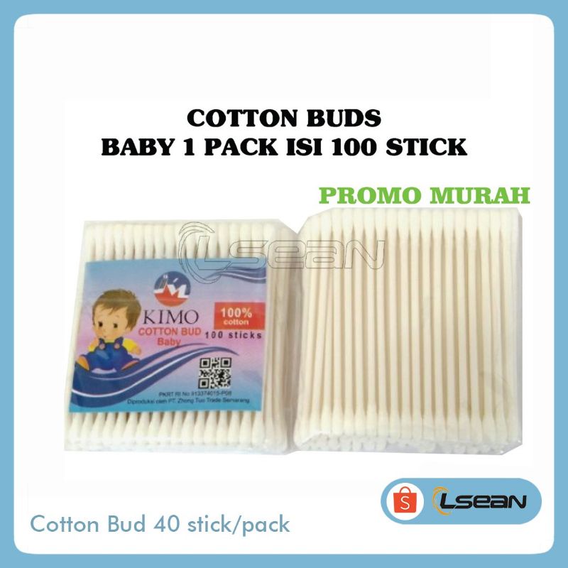Cotton Bud Korek Kuping Bayi dan Dewasa Isi 40