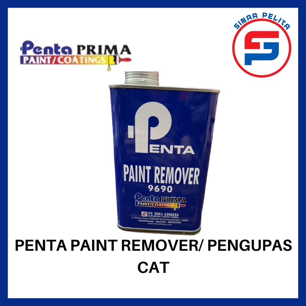 Jual PENGUPAS CAT PENTA/ PAINT REMOVER PENTA 1LT / SODA API PENTA