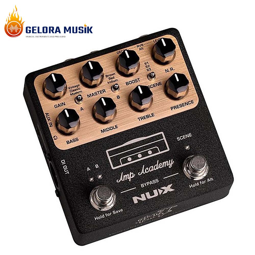 Pedal Efek Gitar Nux Amp. Academy NGS-6