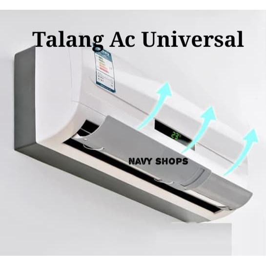Talang Ac Universal 80cm Ac Reflektor Penahan Hembusan AC Universal