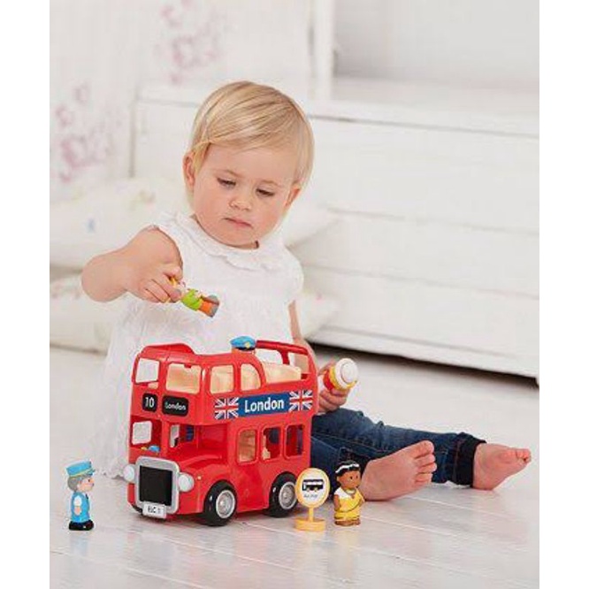 Preloved ELC London Bus - ELC Happyland Bus Mainan Elektrik