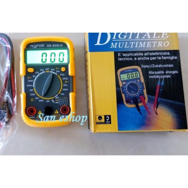 Digital Multimeter (Multitester) (AVO meter) MyFair UK-830LN