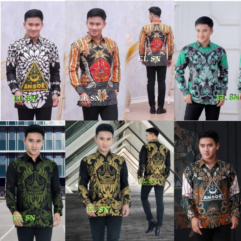 Kemeja Batik Ansor kemeja Banser nu seragam Ansor Exlusive