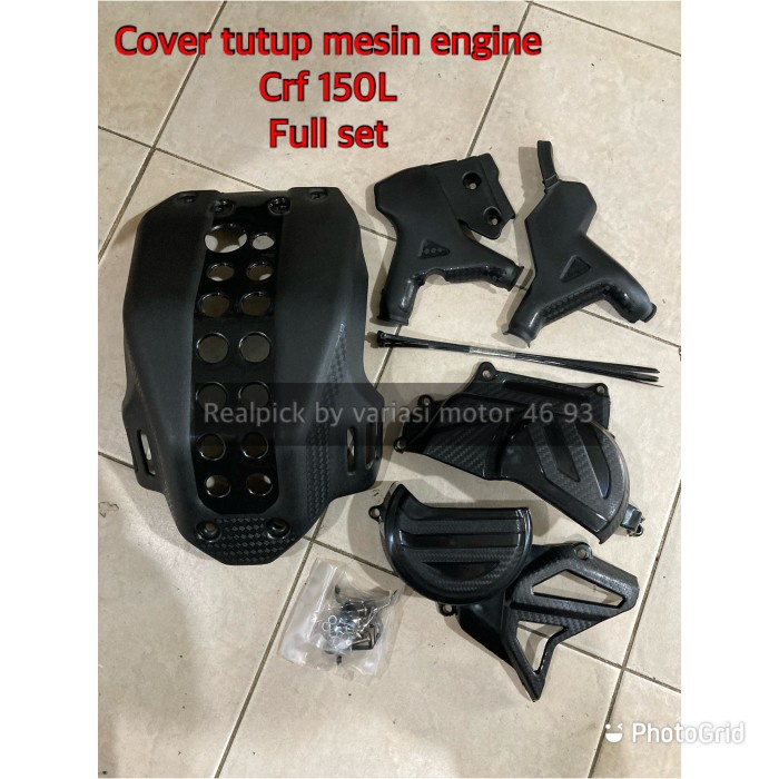 Tutup Mesin Crf 150L Cover Mesin Crf 150L Full Set Pelindung Mesin Crf