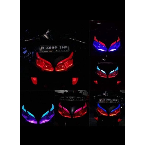 alis list led  fleksibel 30 cm lampu reflektor costom no runing drl grade a