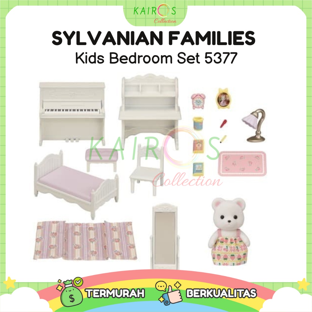 Sylvanian Families Kids Bedroom Set 5377