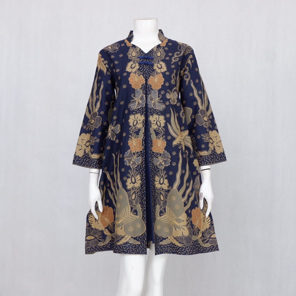 DARA PUSPITA 01 - BAJU KERJA BATIK MODEL TUNIK  | LANGITJUA BATIK SOLO