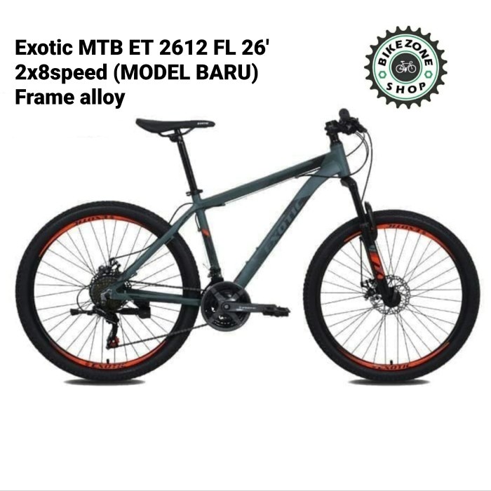 Frame Sepeda Mtb 26 Inch Exotic 2612 Alloy Khusus Gosend Bandung
