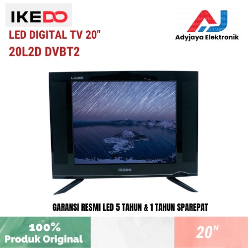 LED Digital TV 20 Inch IKEDO LT-20L2D DVBT2