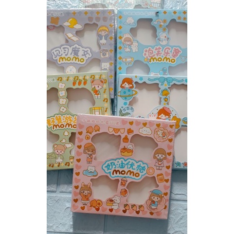 BOX KOSONG STIKER TEMPAT SIMPANAN STIKER AESTHETIC RANDOM