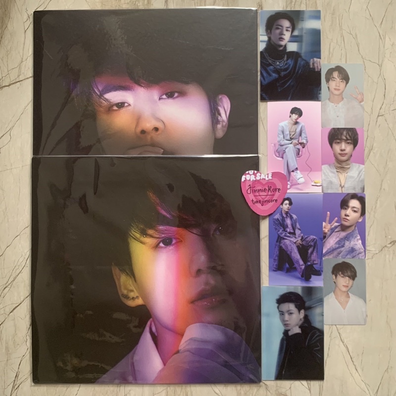 [SET] BTS PROOF COLLECTORS EDITION MEMBER JIN JUNGKOOK SHARING READY PHOTOCARD A B PC AR 3D CARD PRE
