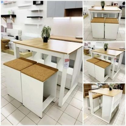 Meja Bar Set Meja Bar Minimalis 2 Kursi