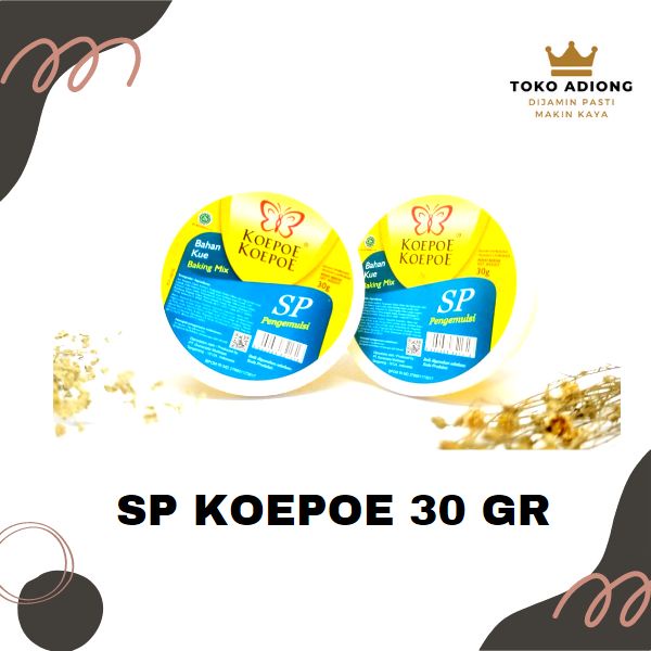 

KOEPOE KOEPOE SP ( PENGEMULSI ) - BAHAN KUE - BAKING MIX - 30gr