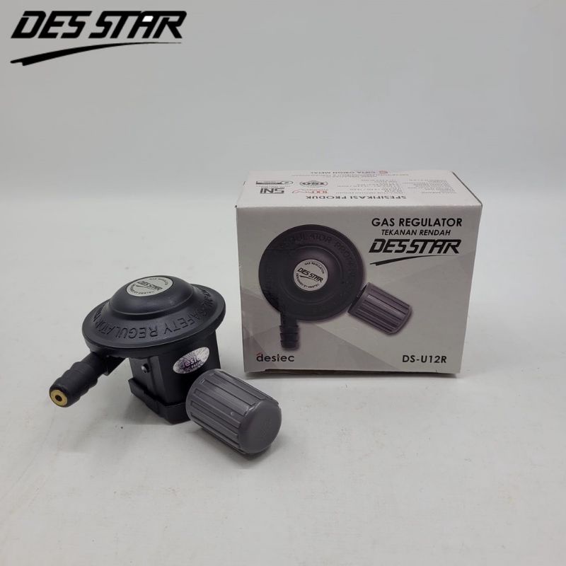 Regulator Gas Des Star DS-U12RM Tekanan Rendah Meter Non Meter DS-U12R