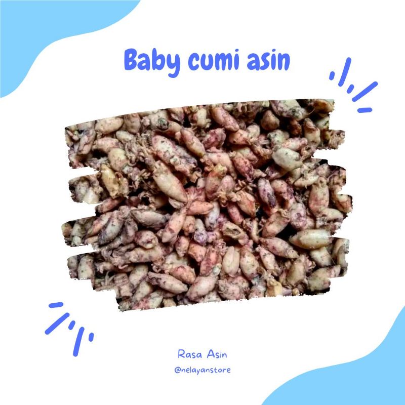 

Baby cumi asin medan baby cumi medan 100gr