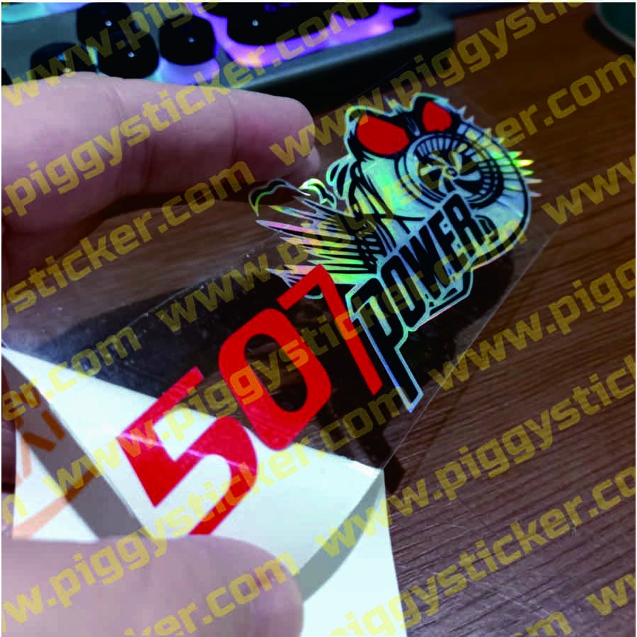New 507 POWER sticker jdm