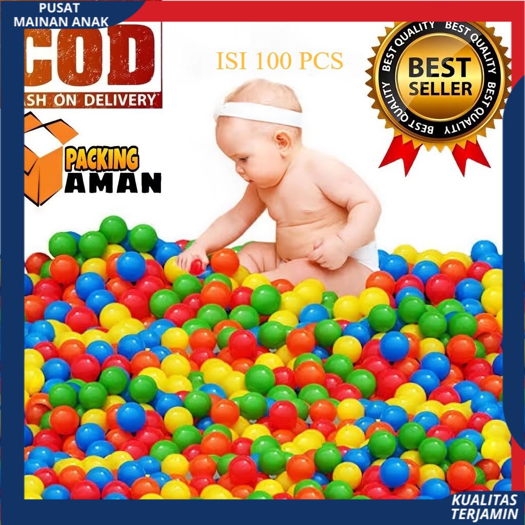 Mainan Anak Mandi bola anak anak isi 25 pcs SNI best seller Bahan Berkualitas Edukasi Anak