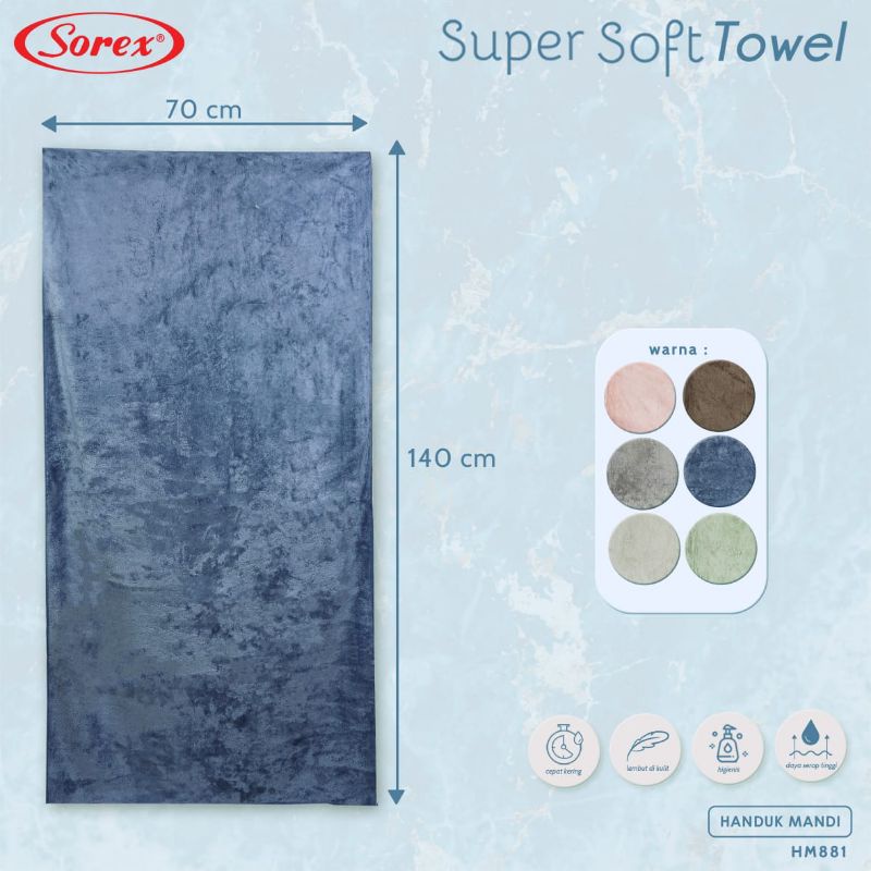 Handuk sorex microfiber HM 881