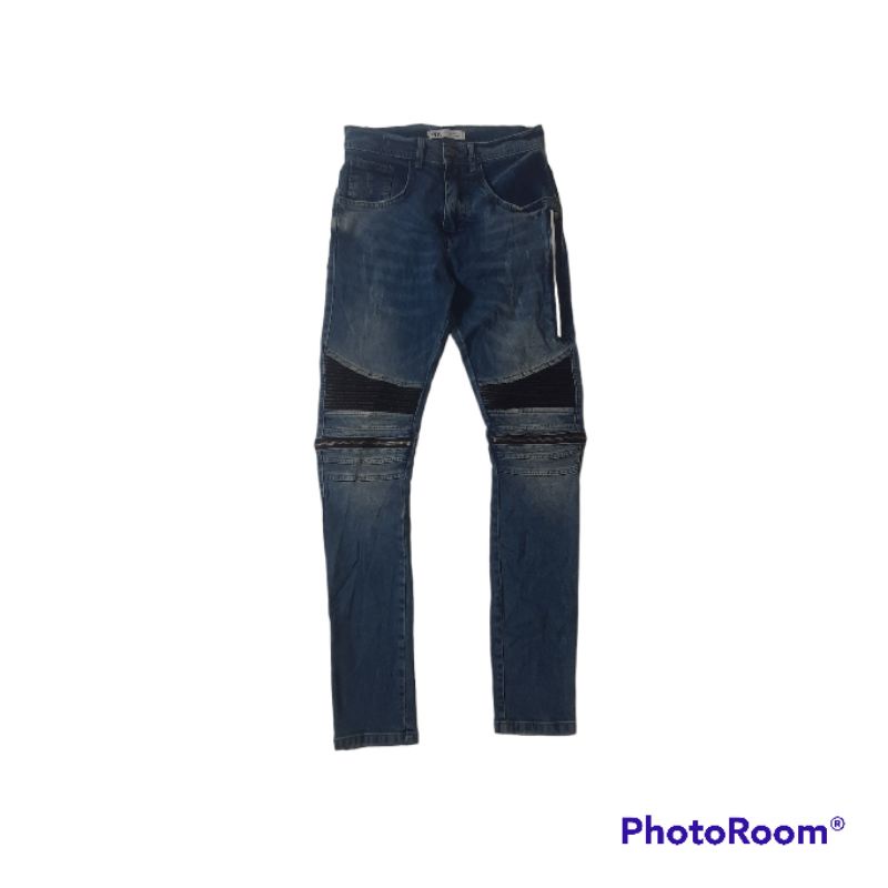 BIKERS JEANS ZARA MAN SECOND