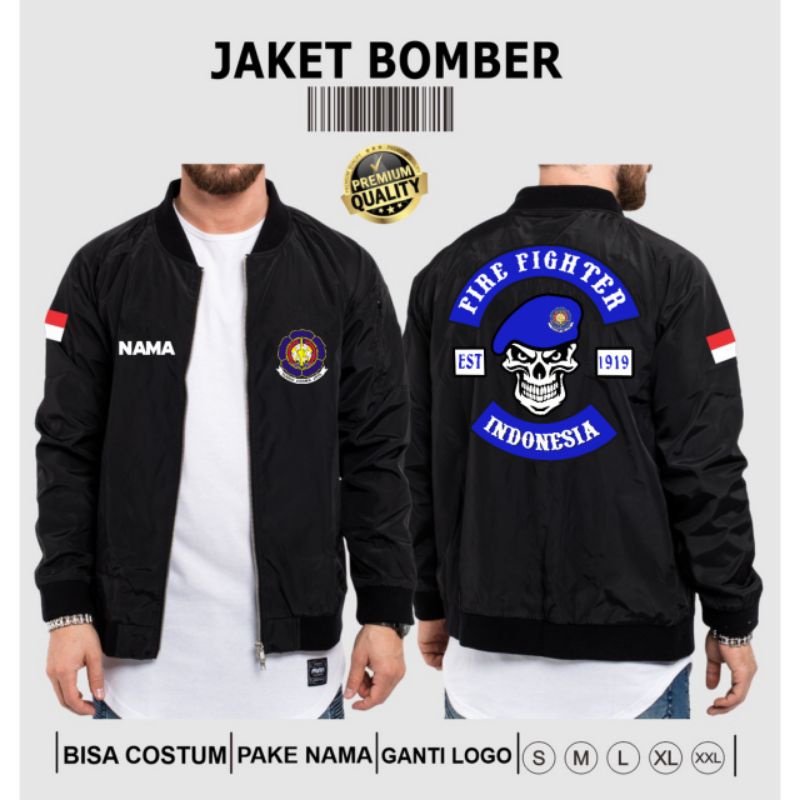 Jaket Bomber Pemadam kebakaran | Jaket Bomber Damkar fire fighter