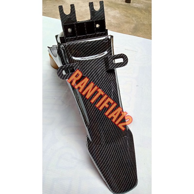 spakbor slebor belakang Yamaha Jupiter Z lama Jupiter Z new Burhan motif Carbon