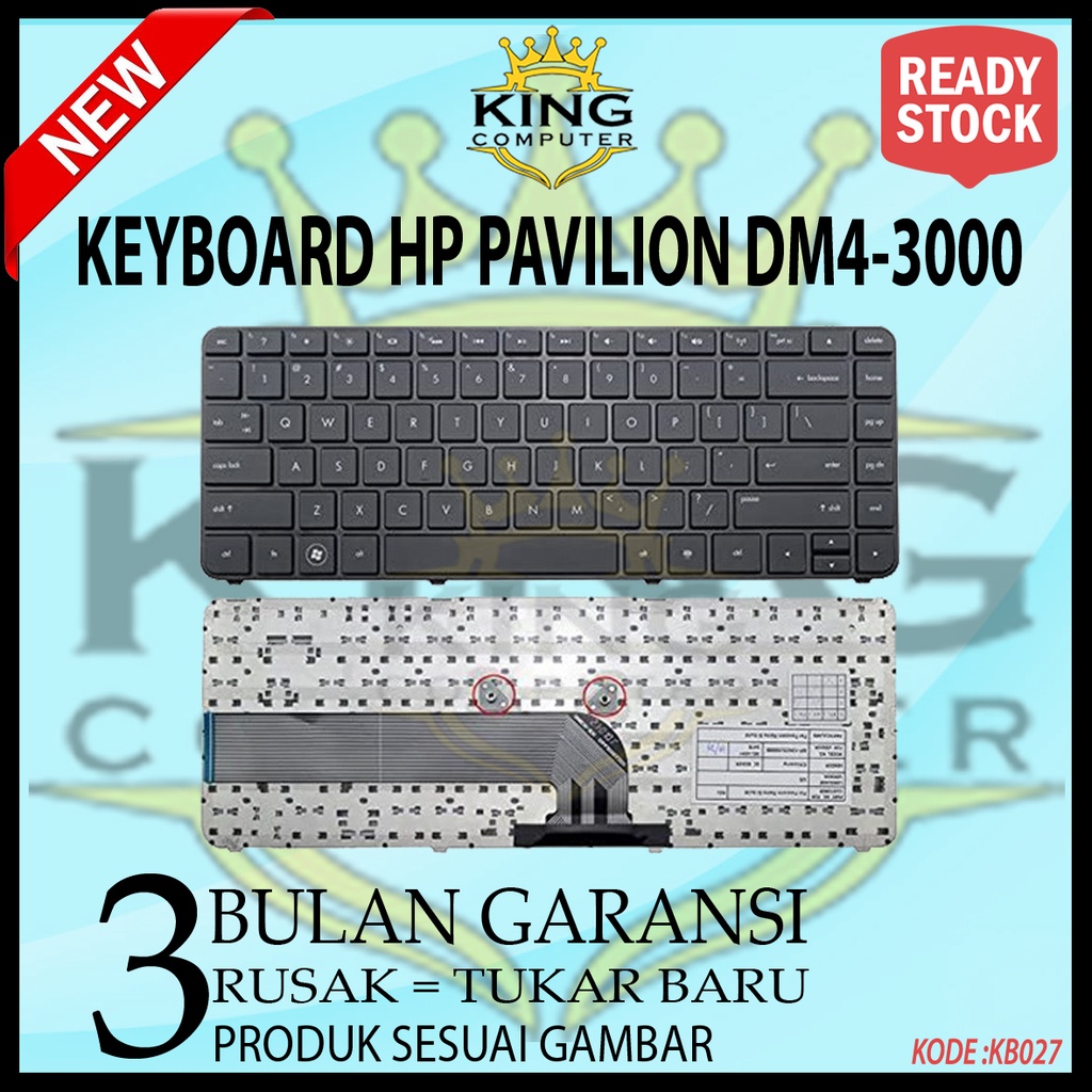 Keyboard HP Pavilion DM4-3000 DM4-3100