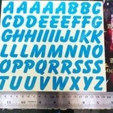 

stiker cutting huruf alphabet uk besar