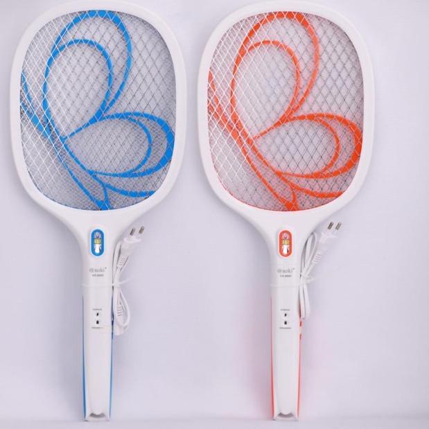 RAKET NYAMUK KABEL AOKI AK 886D - Hijau