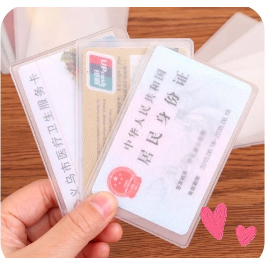 

1 Pc Cover KTP, ATM, Card ID / Plastik Pelindung