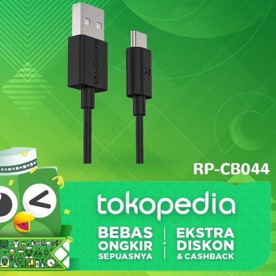 Ravpower USB A to Type-C 1M Nylon Cable Black [RP-CB044]