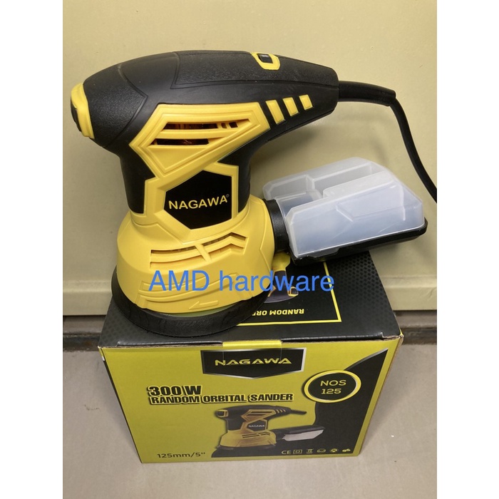Amplas Mesin Amplas Bulat 5" Random Orbital Sander Nos125 Nagawa Ss30 125 5In