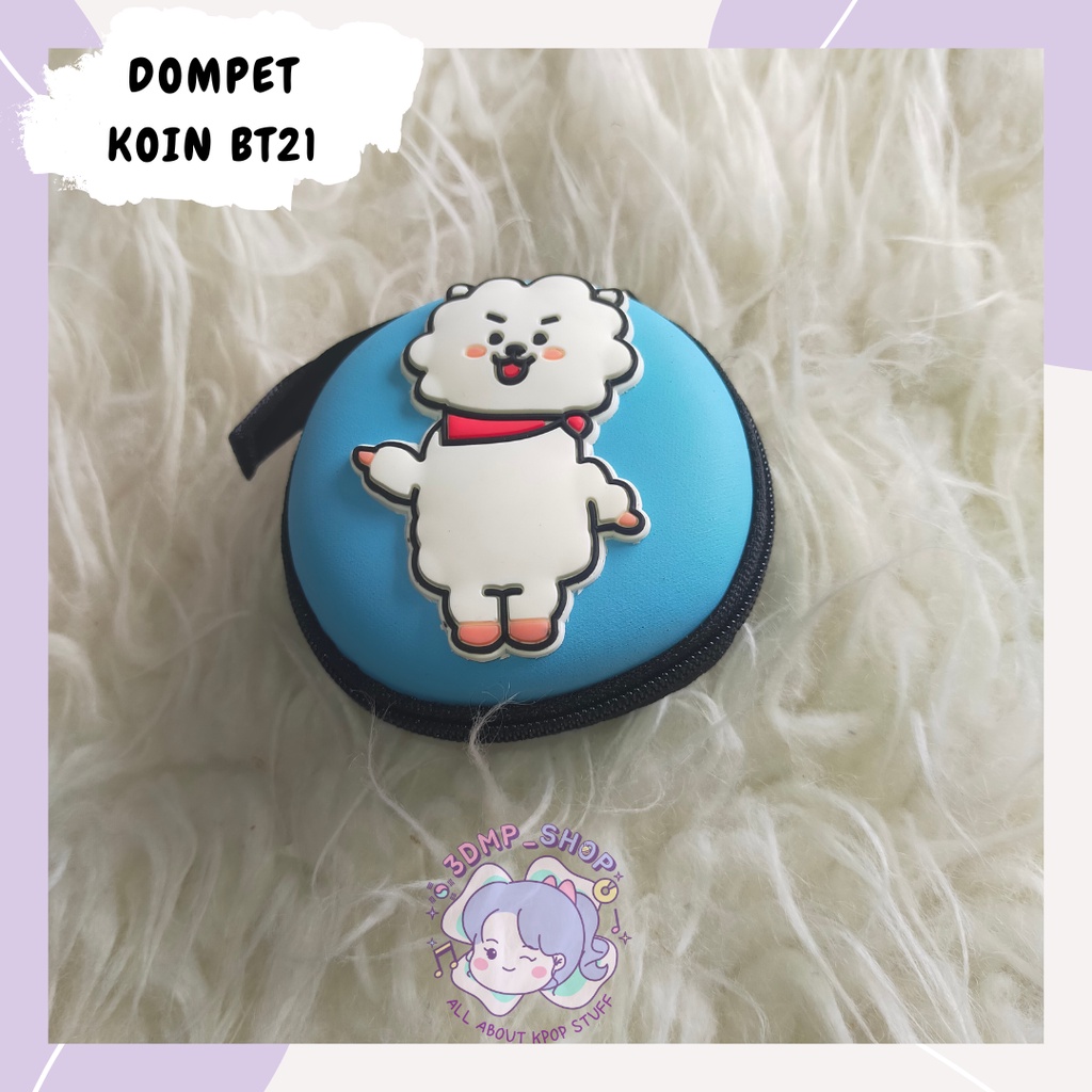 DOMPET KOIN BTS BT21 RJ KOYA SHOOKY KOYA MANG