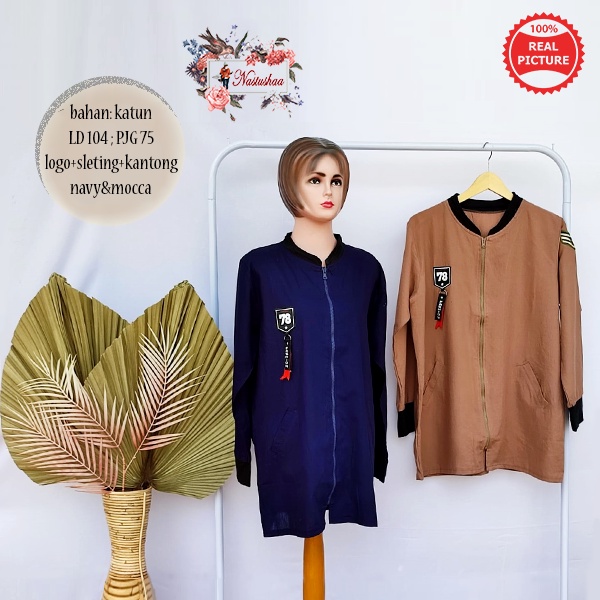 Jaket Wanita Trendy Luaran Terbaru Outer Wanita Gaya Kekinian Atasan Cewek Korean Fashion Style