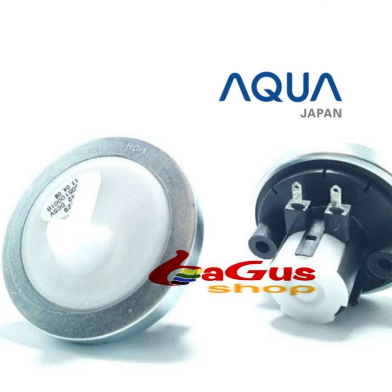 Water Level Mesin Cuci AQUA Top Loading / 1 Tabung 2soket