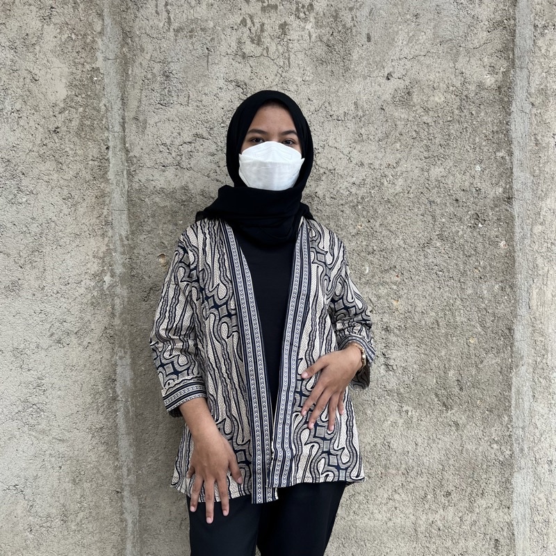 KARDIGAN/ OUTER BATIK MOTIF MODERN