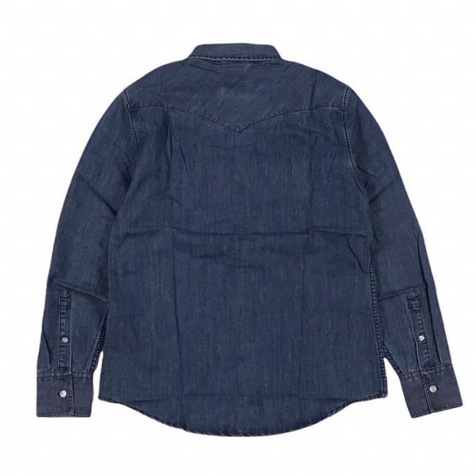 Panjang Original Kemeja Pria Levis - Chambray Kode Ls-Kw23-1 Kemeja Shopvina1