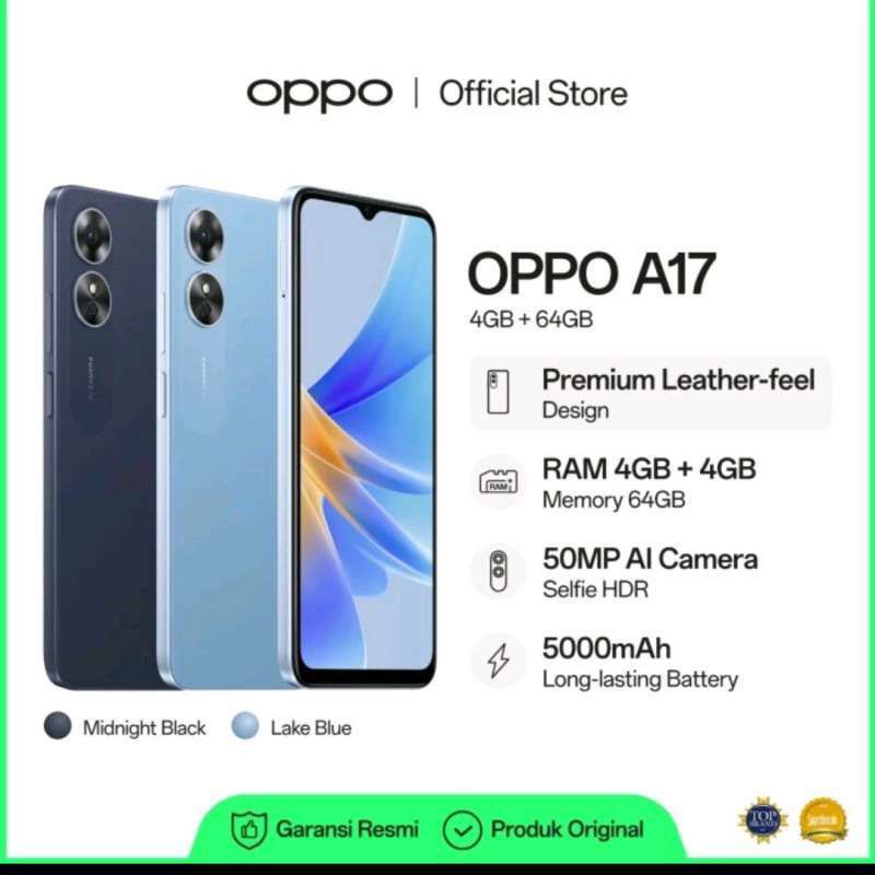 Oppo A17 Ram 4-64 Gb