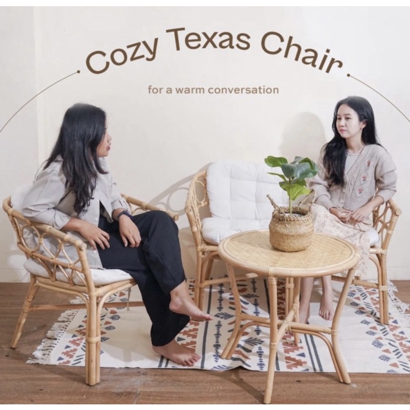 Jual me&dots Kursi Sofa Rotan (Texas Set) Shopee Indonesia