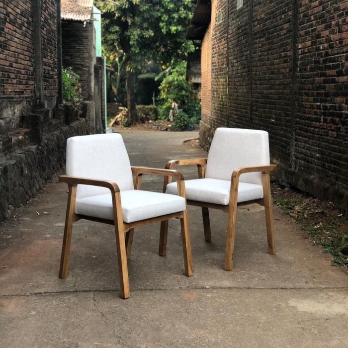 KURSI KAFE KURSI KAYU JATI KURSI SOFA FURNITURE JEPARA