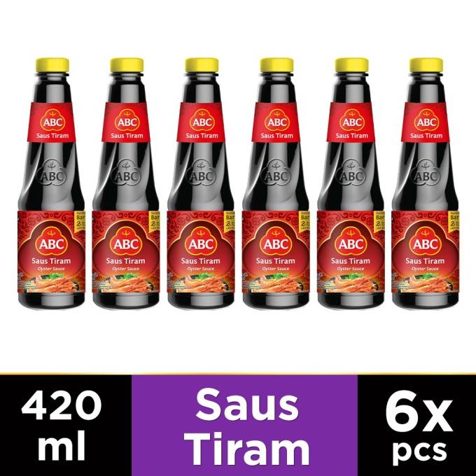 

ABC Saus Tiram 420 ml Multi Pack 6 pcs