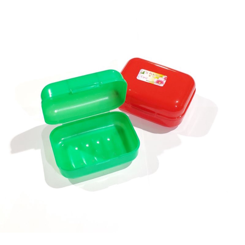 Tempat sabun batangan / kotak sabun alat mandi