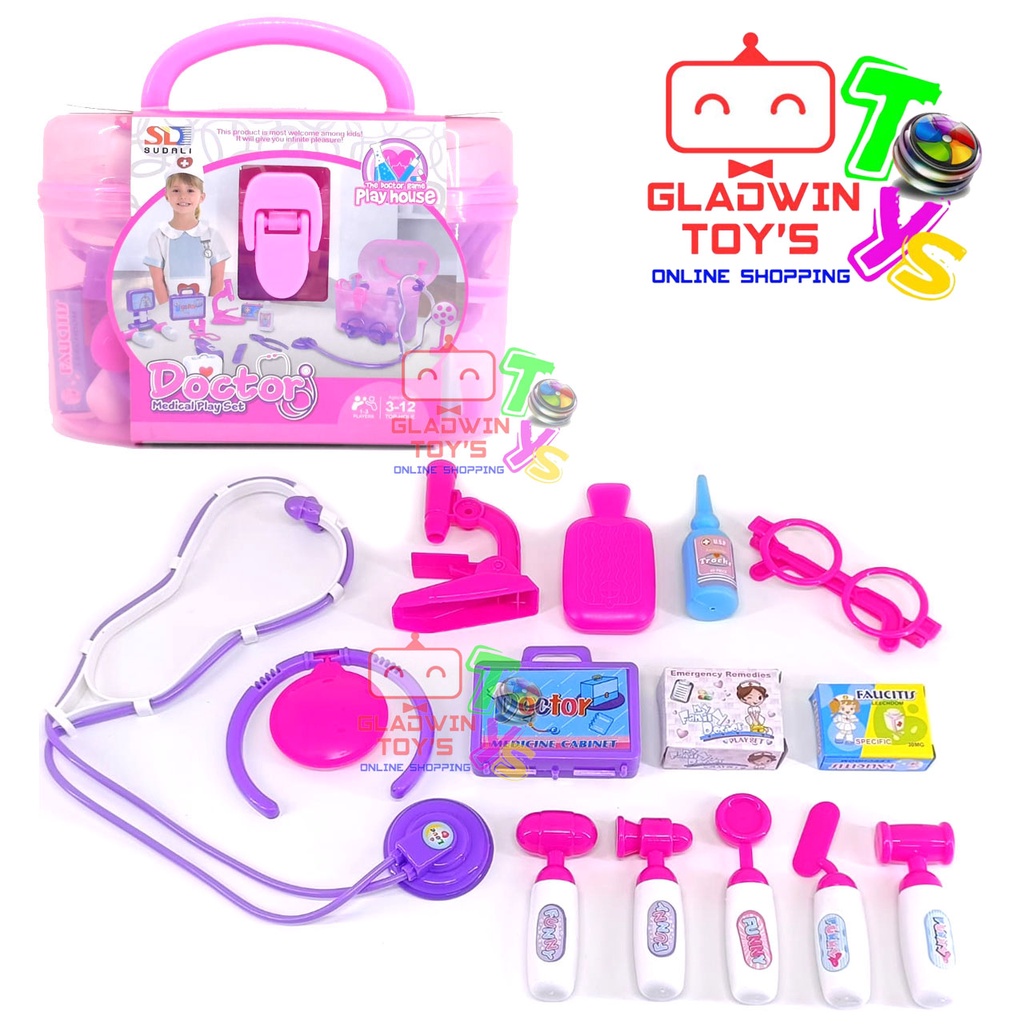 MAINAN DOKTER SET DOCTOR MEDICAL PLAYSET BOX DOKTER KECIL