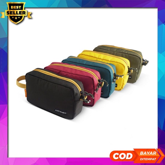 Handbag Pria Pedro 083-2 Free Pena Tas Tangan Pria Wanita Clutch Batam Import Mirai - Hand Bag Pria 