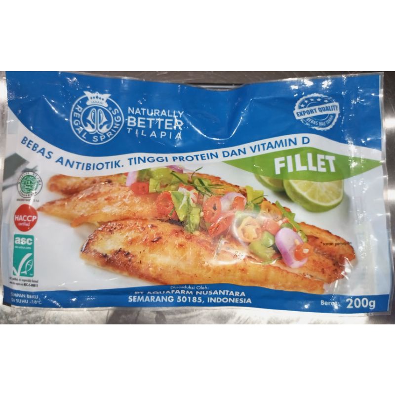 

Fillet ikan Tilapia 200 gr